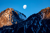 Moon Rise over Mt. Sefton